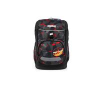 ergobag flex zaino per la scuola elementare, flessibile, ergonomico, leggero, 23 litri, per bambine e bambini TaekBeardo - Grigio