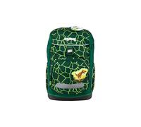 ergobag flex zaino per la scuola elementare, flessibile, ergonomico, leggero, 23 litri, per bambine e bambini BearRex - Verde