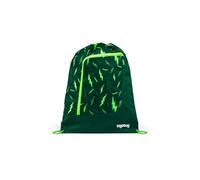 ergobag Prime School Bag practica Sacca Sportiva, 11 litro, può Essere fissato allo Zaino, con Tasca Frontale Beartastic - Verde