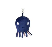 ergobag Hangies - Portachiavi per bambini, ragazzi e ragazze, Polpo - Blu, taglia unica, Hangies