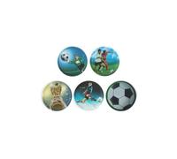 ergobag Klettie - Set, 5-Teilig, Klett, Fußball