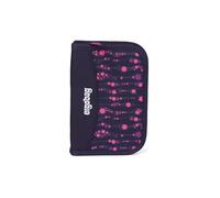 ergobag Lyra - Set di 22 astucci, matite colorate, scomparto orario, scomparto per cambio, righello, Piazza Bearmuda, Taglia unica, Astuccio rigido KickBear