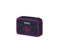 ergobag Lyra - Set di 40 matite colorate e feltro, con scomparto per monete, righello, forbici Bärlaxy - viola