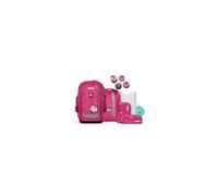 ergobag maxi Set Bundle AW25/26, Set di 7 pezzi, zaino scolastico, cartella ergonomica, ideale per bambini grandi a partire dalla prima elementare StarlightBear - Pink