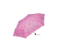 ergobag Ombrello da cartella per bambini, ultraleggero e piccolo con tasca, Ø90 cm Magic CloudBear - Pink