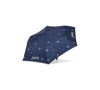 ergobag Ombrello Ombrello da cartella per bambini, ultraleggero e piccolo con tasca, Ø90 cm AtmosBear - Blu scuro