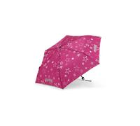 ergobag Ombrello Ombrello da cartella per bambini, ultraleggero e piccolo con tasca, Ø90 cm StarlightBear - Pink