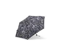 ergobag Ombrello per bambini, ultraleggero e piccolo, con tasca, riflettente, antivento, Orsetto catarifrangente - Nero, taglia unica