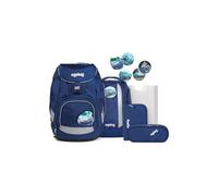 Ergobag Pacchetto Zaino Scuola Set Orsetto Luce Blu