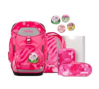 Ergobag Pack Set di borse per la scuola 6 pezzi rosa