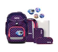 Ergobag Pack Set di borse per la scuola 6 pezzi viola