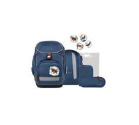 ergobag pack set zaino scolastico ergonomico, zainetto scuola flessibile 6 pezzi prima elementare