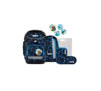 ergobag pack set zaino scolastico ergonomico, zainetto scuola flessibile 6 pezzi prima elementare
