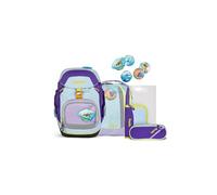 ergobag pack set zaino scolastico ergonomico, zainetto scuola flessibile 6 pezzi prima elementare