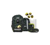 ergobag pack set zaino ergonomico per la scuola flessibile 6 pezzi prima elementare HarvestBear - Grigio
