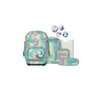 ergobag pack set zaino ergonomico per la scuola flessibile 6 pezzi prima elementare Magic BubbleBear - Mint