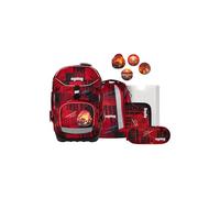 ergobag pack set zaino scolastico ergonomico, zainetto scuola flessibile 6 pezzi prima elementare