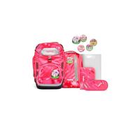 Ergobag Set di zaini per la scuola 6 pezzi, compreso il set di klettie kuntbärbuntes einhorn (00645-90160-10)