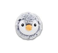 ergobag Peluche Velcro Pack/Cubo/Cubo Light/Ease/Mini Pinguino - Bianco, Pinguino - Bianco, taglia unica, Peluche a forma di velcro, adatto per confezione/Cubo/Cubo Light/Ease