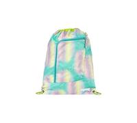 ergobag Prime School Bag practica Sacca Sportiva, 11 litro, può Essere fissato allo Zaino, con Tasca Frontale Magic BubbleBear - Rosa