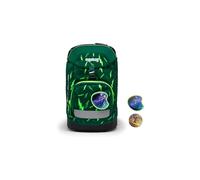 ergobag prime zaino scuola elementare per bambini, impermeabile, ergonomico, 20 litro, 1100g Beartastic - Verde