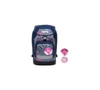 ergobag prime zaino scolastico elementare per bambini, idrorepellente, ergonomico, 20 litro, 1100g Bearlaxy - Lilla