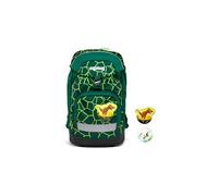 ergobag prime zaino scuola elementare per bambini, impermeabile, ergonomico, 20 litro, 1100g BearRex - Verde