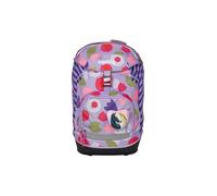 ergobag Prime Zaino Scolastico elementare per Bambini, Idrorepellente, ergonomico, 20 litro, 1100g Flower PowBear - Lilla