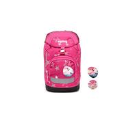 ergobag prime zaino scolastico elementare per bambini, idrorepellente, ergonomico, 20 litro, 1100g StarlightBear - Pink