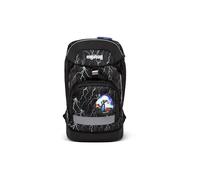 ergobag prime zaino scuola elementare per bambini, impermeabile, ergonomico, 20 litro, 1100g Super ReflectBear - Nero