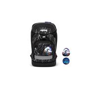 ergobag prime zaino scuola elementare per bambini, impermeabile, ergonomico, 20 litro, 1100g Super ReflectBear - Nero