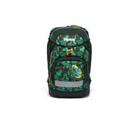 ergobag prime zaino scolastico elementare per bambini, idrorepellente, ergonomico, 20 litro, 1100g TriBearatops - Verde scuro