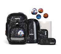Ergobag Set di borse da viaggio 6 pz. incl. set di velcro nero