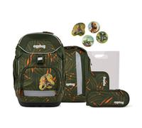 Ergobag Set di borse da viaggio 6 pz. incl. set di velcro verde