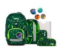 ergobag pack set zaino ergonomico per la scuola flessibile 6 pezzi prima elementare Beartastic - Verde