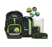 Ergobag Set di borse da viaggio 6 pz. incl. set di velcro verde