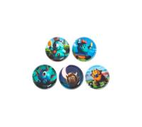 ergobag Set di con motivo mondo a tema, superfici in