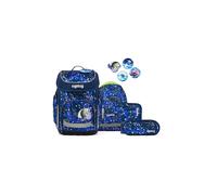 ERGOBAG Set di zaini scolastici da 5 pezzi CUBO Abitanti dell'Oceano Orso