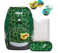 Ergobag Set prime zaino portapenne Ergonomico Personalizzabile Eco Resistente Acqua Sporco Verde Bambino bearrex