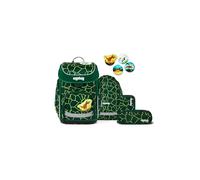 ergobag set zaino scolastico cubo set BearRex - Verde