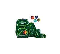 ergobag set zaino scolastico cubo set Beartastic - Verde
