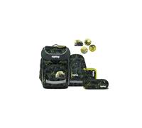 ergobag set zaino scolastico cubo set HarvestBear - Grigio