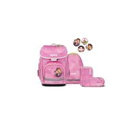 ergobag set zaino scolastico cubo set Magic CloudBear - Pink