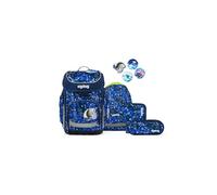 ergobag set zaino scolastico cubo set UnBearwater - Blu
