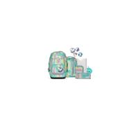ergobag set zaino scolastico maxi Set Bundle Magic BubbleBear - Mint | Set da 7 pezzi con zaino scolastico ergonomico AW25/26, ideale per bambini di corporatura più grande dalla prima elementare