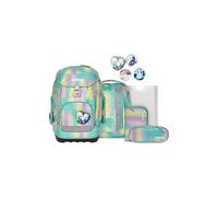 ergobag set zaino scolastico maxi set | Set da 6 pezzi con zaino scolastico ergonomico, ideale per bambini di corporatura più grande a partire dalla prima elementare