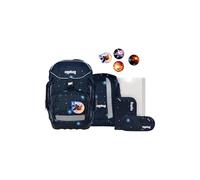 ergobag set zaino scolastico pack set AtmosBear - Blu scuro