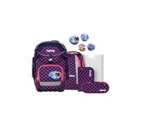 ergobag set zaino scolastico pack set Pearl DiveBear - Lilla
