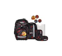 ergobag pack set zaino ergonomico per la scuola flessibile 6 pezzi prima elementare TaekBeardo - Grigio