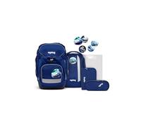 ergobag set zaino scolastico pack set | Zaino scolastico ergonomico, collezione precedente, flessibile, set da 6 pezzi, per la prima ella scuola primaria
